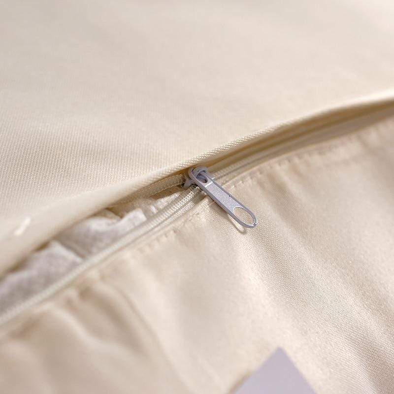 Floral Embroidered Cushion Cover