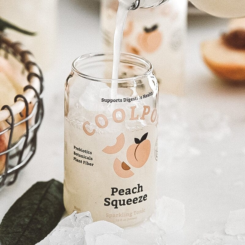 Fruits Glass Can Cup