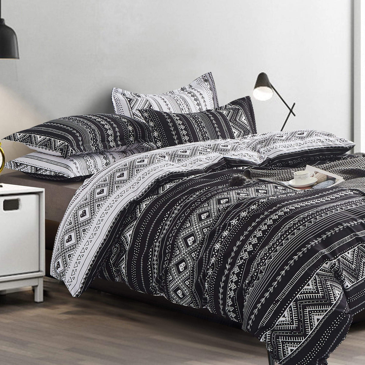 Geometric Pattern Bedding Set