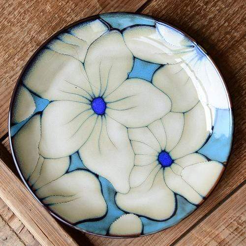 Glazed Hand-Painted Plates