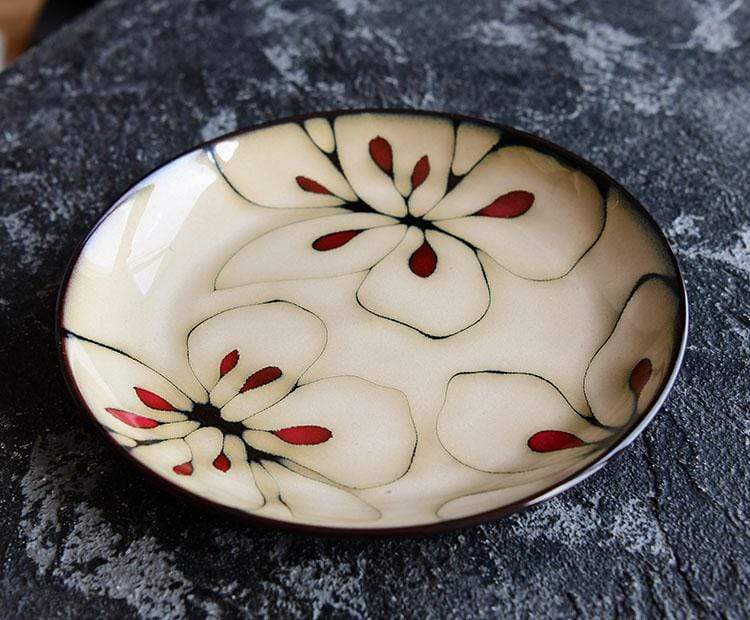 Glazed Hand-Painted Plates