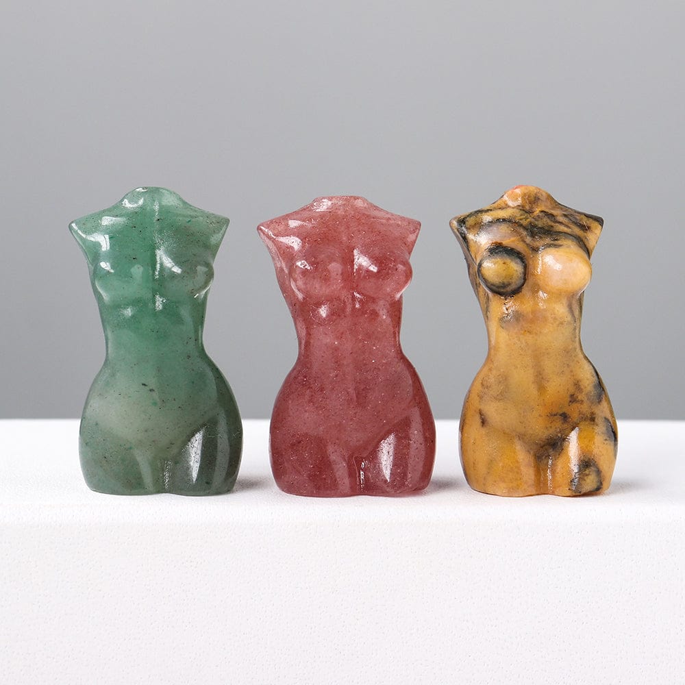 Goddess Silhouette Crystal Statue