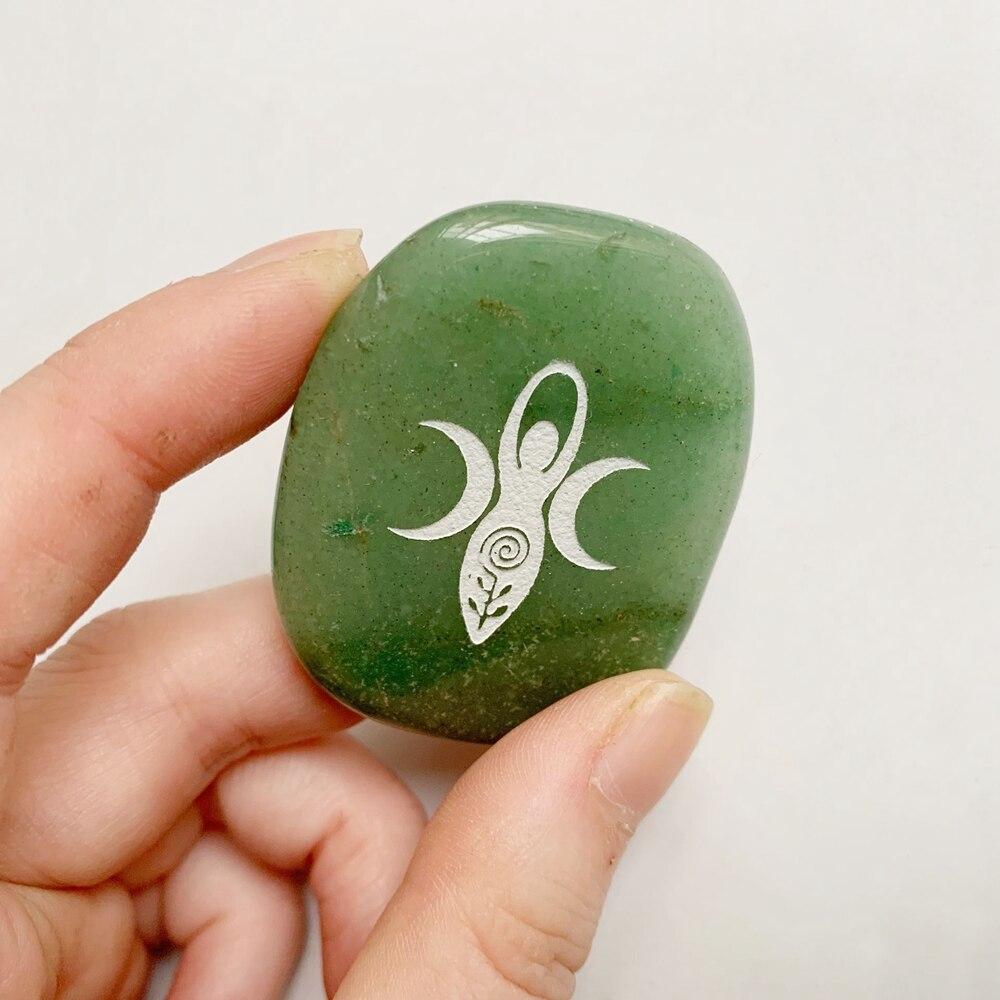 Green Aventurine Goddess Stone