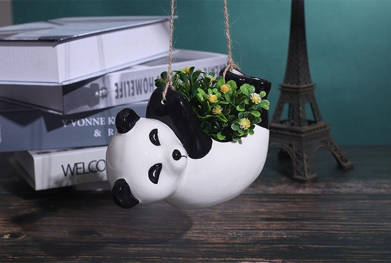 Hanging Mini Animals Plant Pots