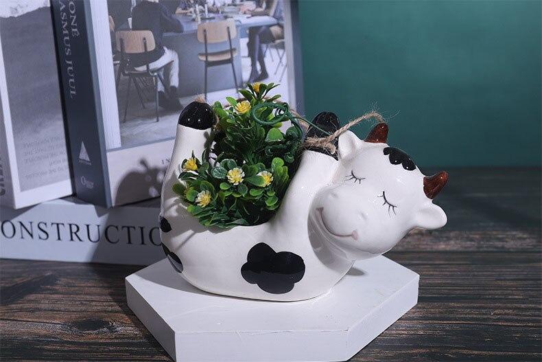 Hanging Mini Animals Plant Pots
