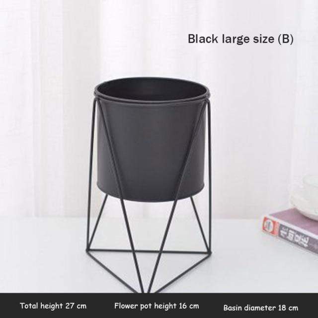 Modern Geometric Iron Planter