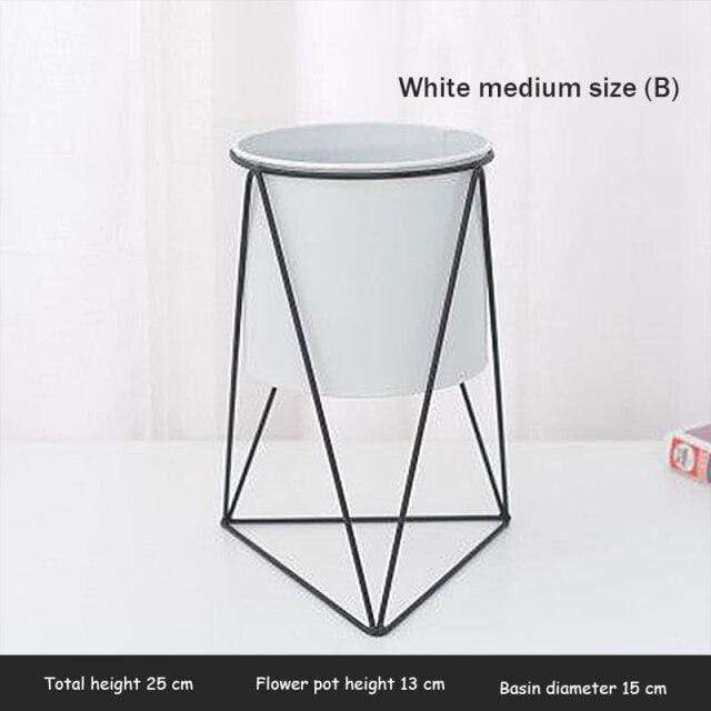 Modern Geometric Iron Planter