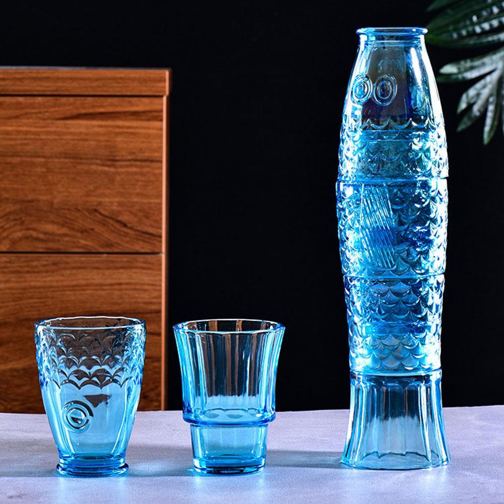 Koi Fish Shaped Glass Set (4pcs)