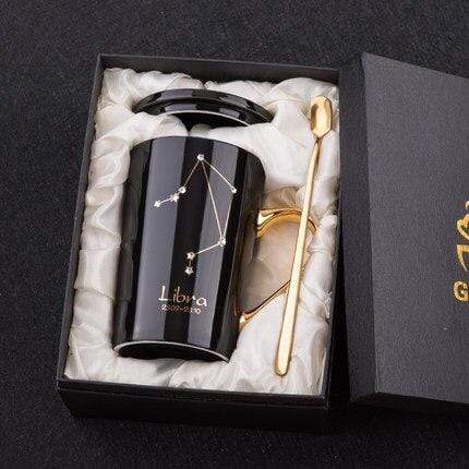 Ceramic Coffee Mug With Your Zodiac Constellation