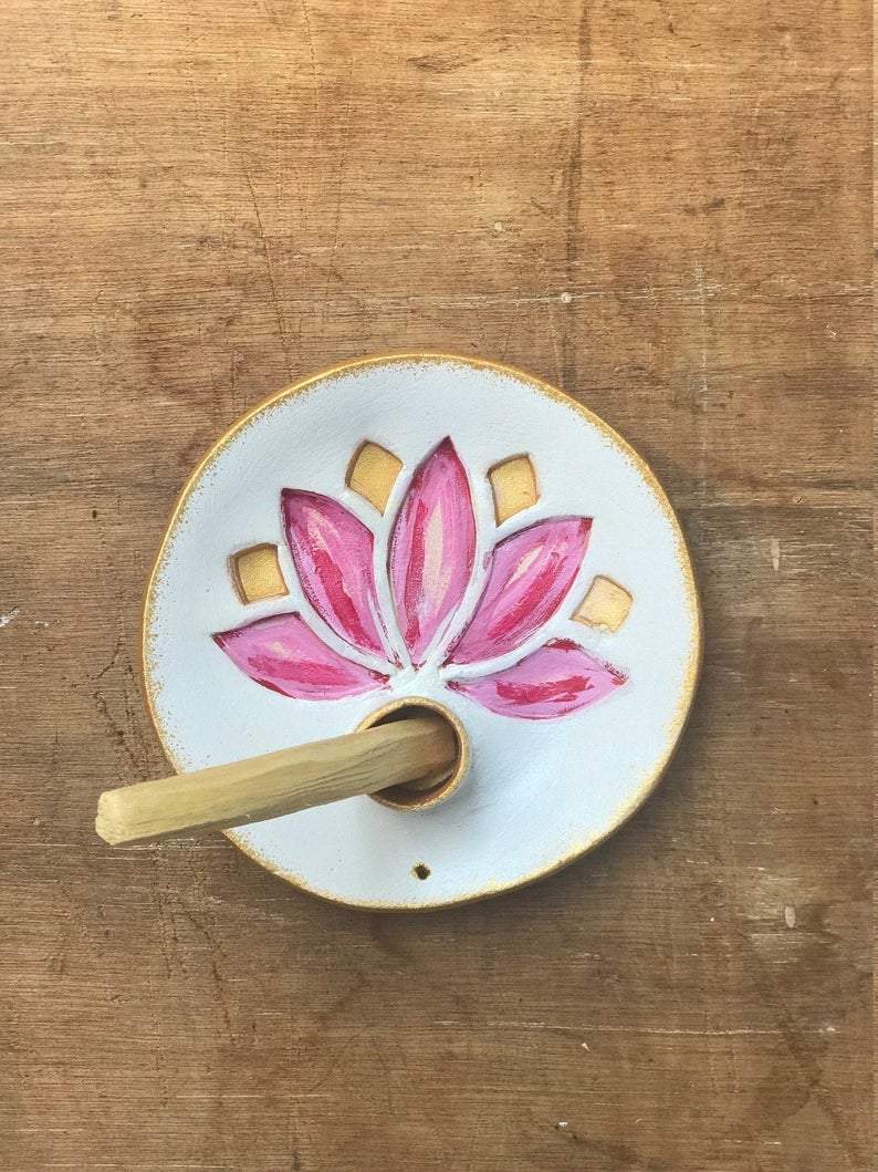 Lotus Design Palo Santo Incense Burner
