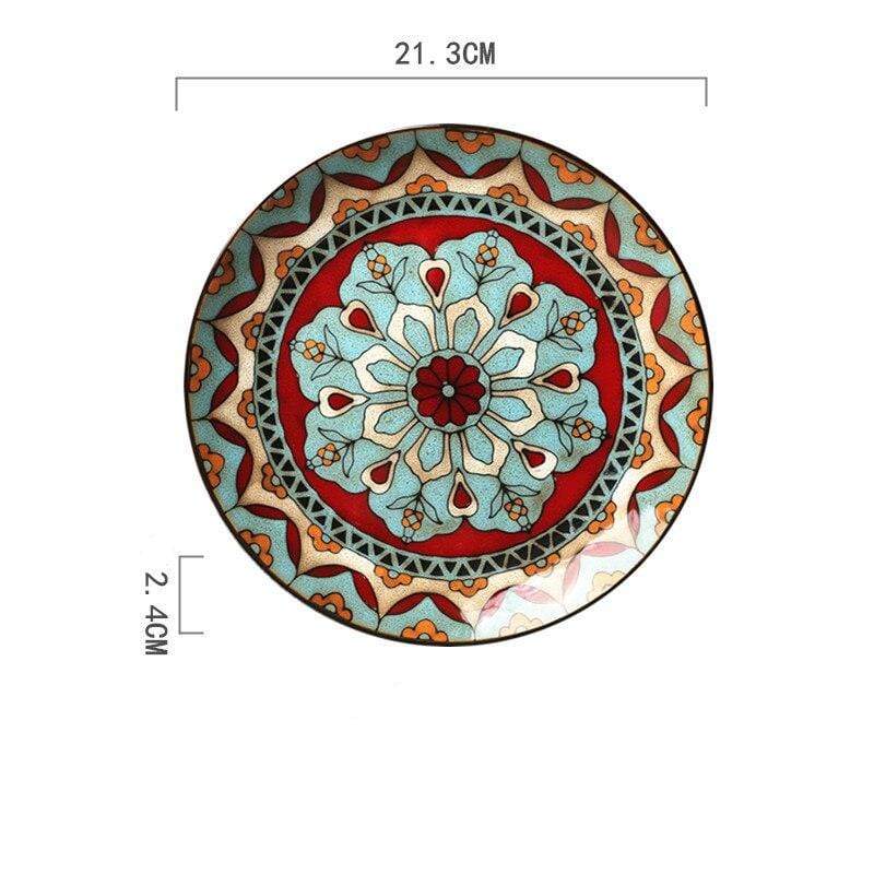 Hand Painted Ceramic Dish Collection