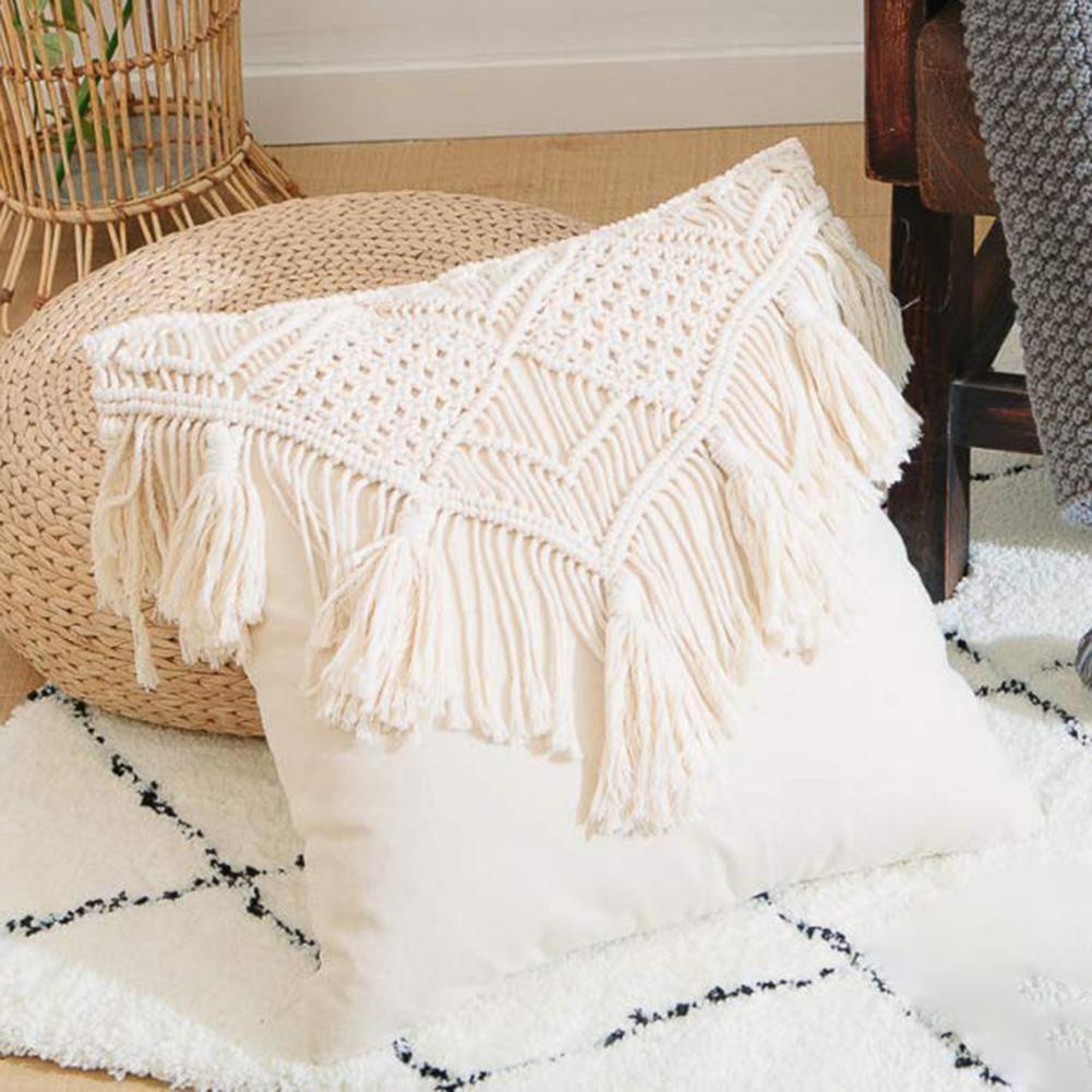 Macrame Cushion Cover