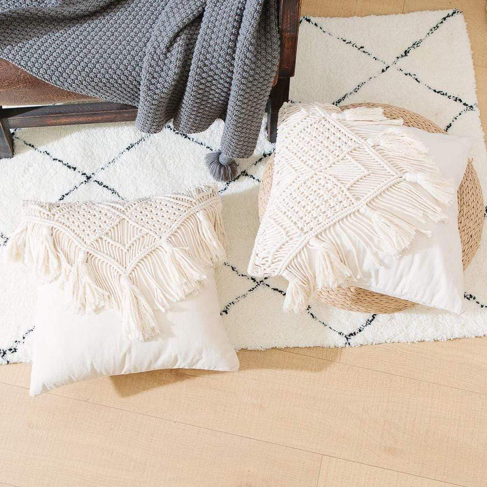 Macrame Cushion Cover