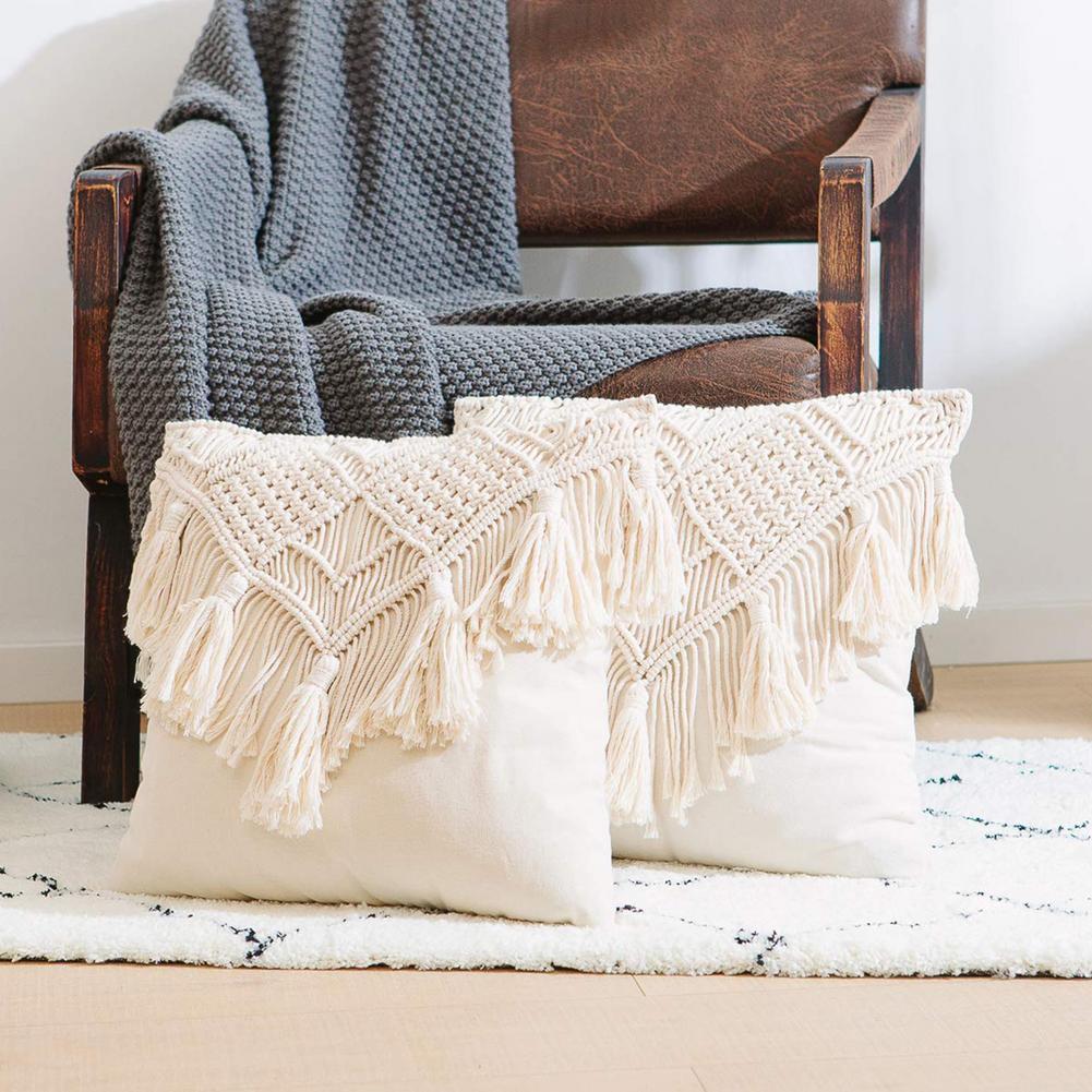 Macrame Cushion Cover