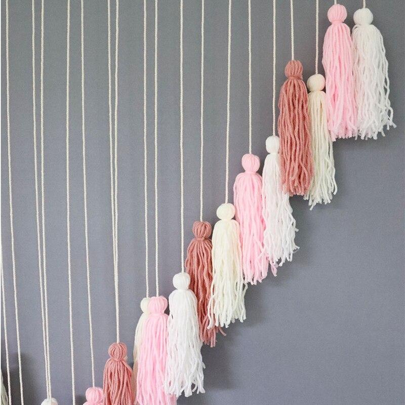 Macramé Wall Deco With Wood Beads