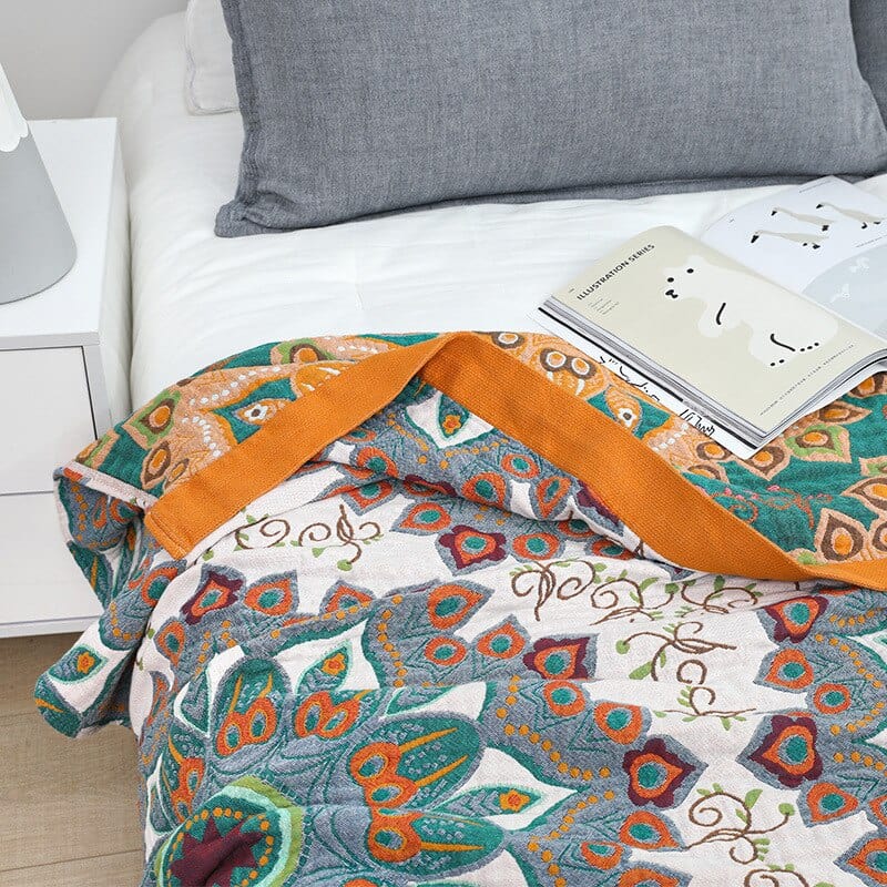 Mandala Pattern Bedspread