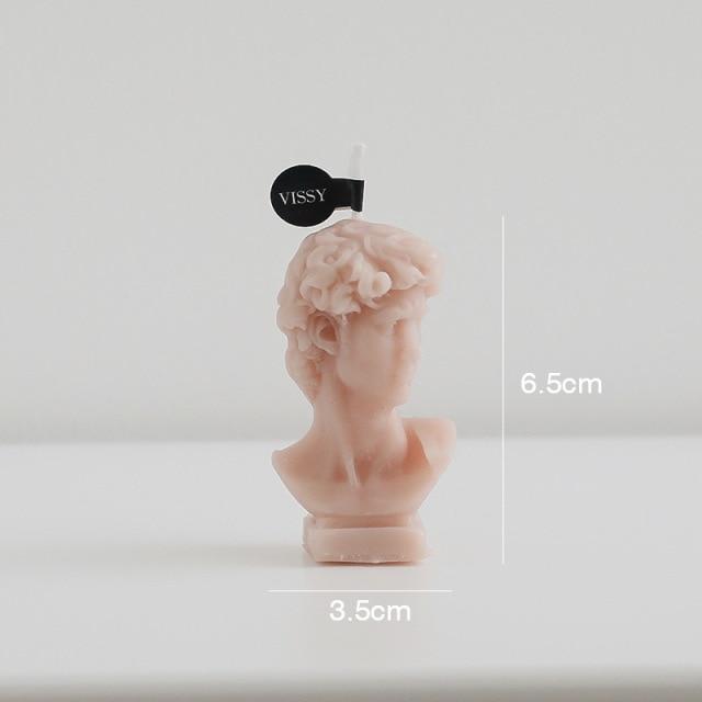 Michelangelo's David Candles