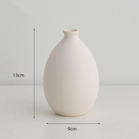 Minimalist Nordic Ceramic Flower Vase