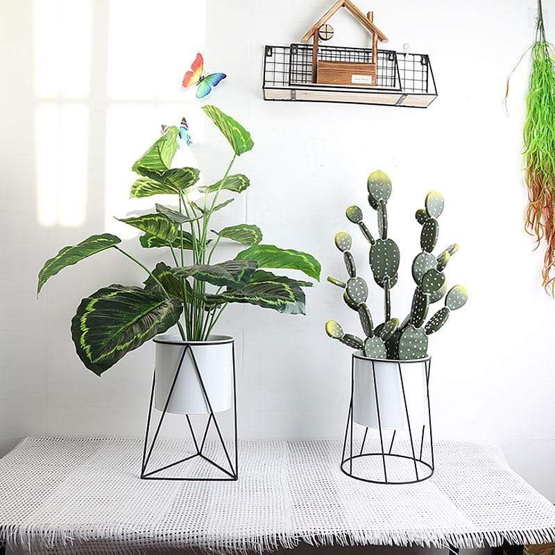 Modern Geometric Iron Planter