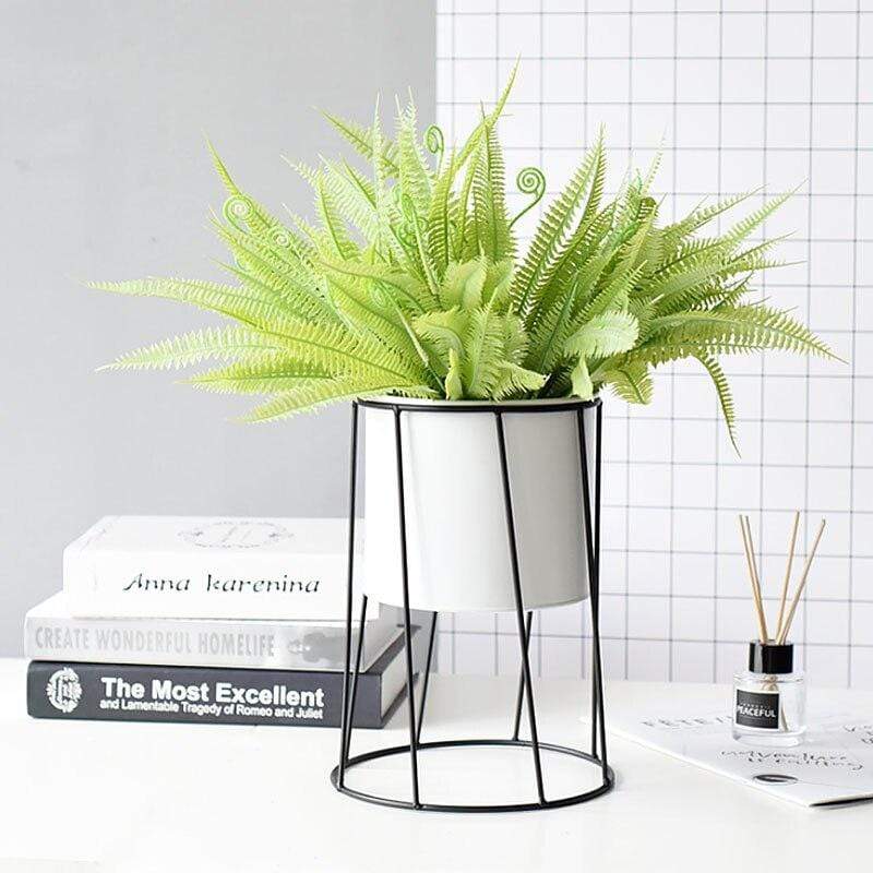 Modern Geometric Iron Planter