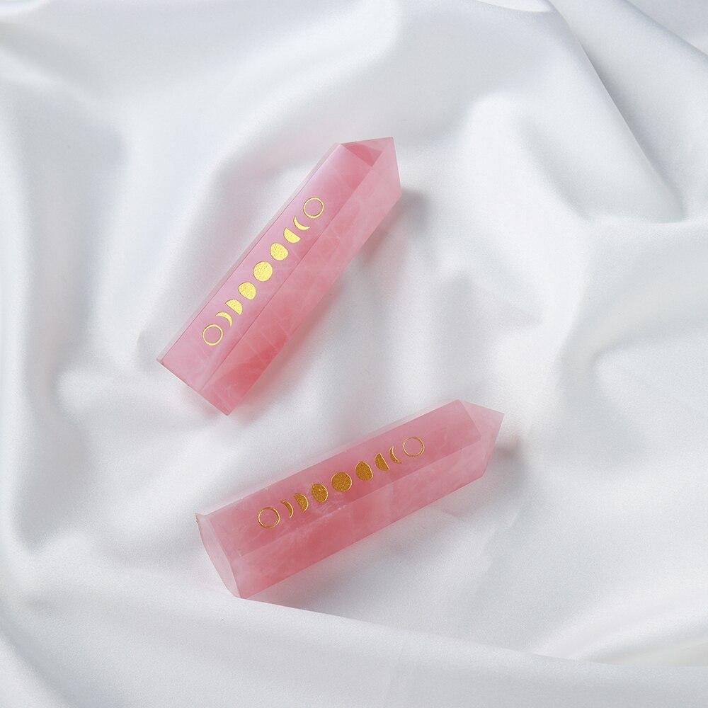 Moon Phases Natural Crystal Wands