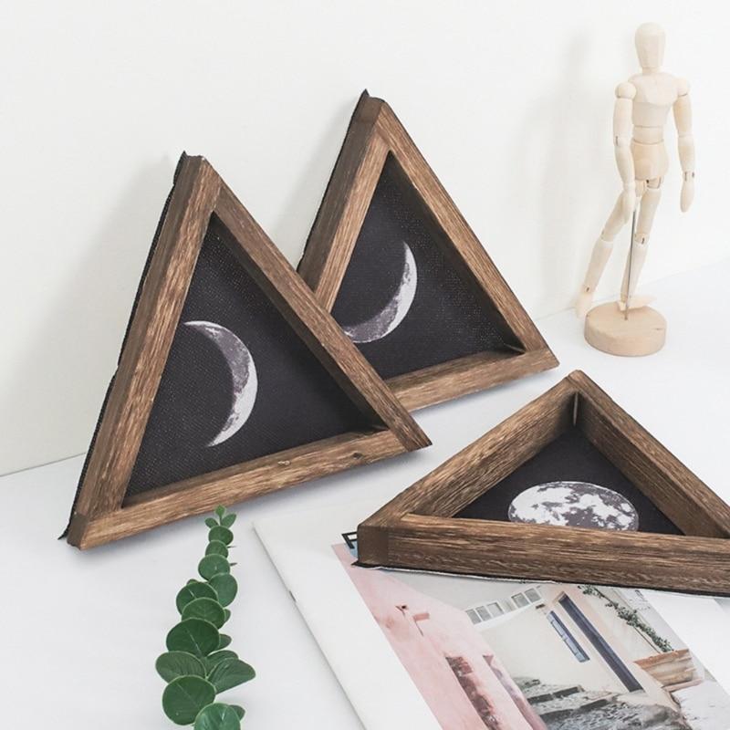 Moon Signs Wooden Wall Hanging