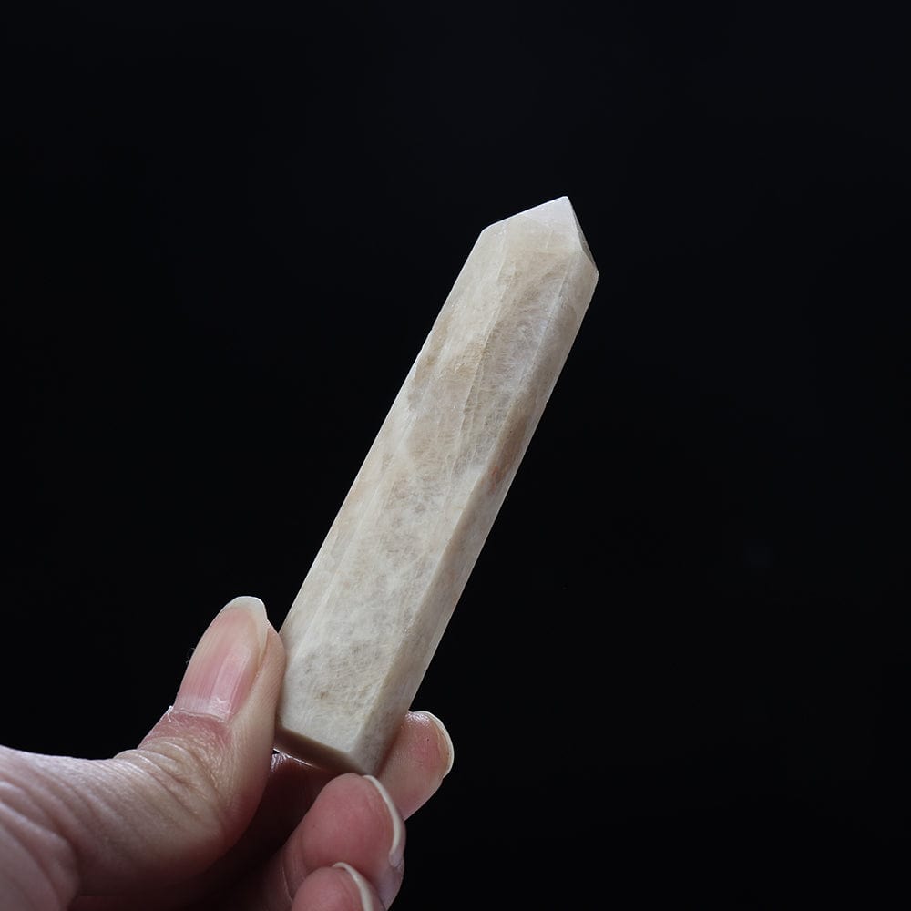 Moonstone Crystal Point Tower