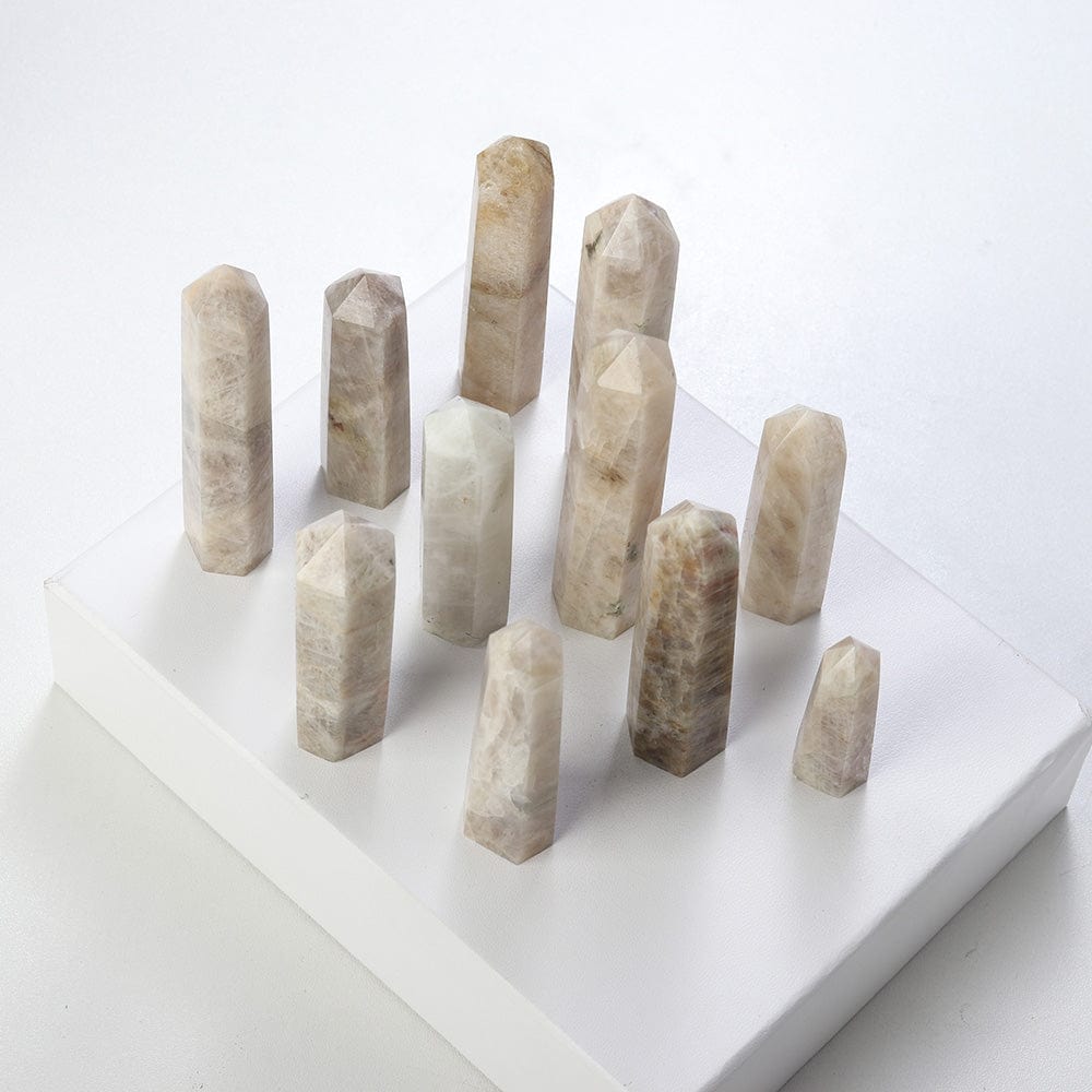 Moonstone Crystal Point Tower