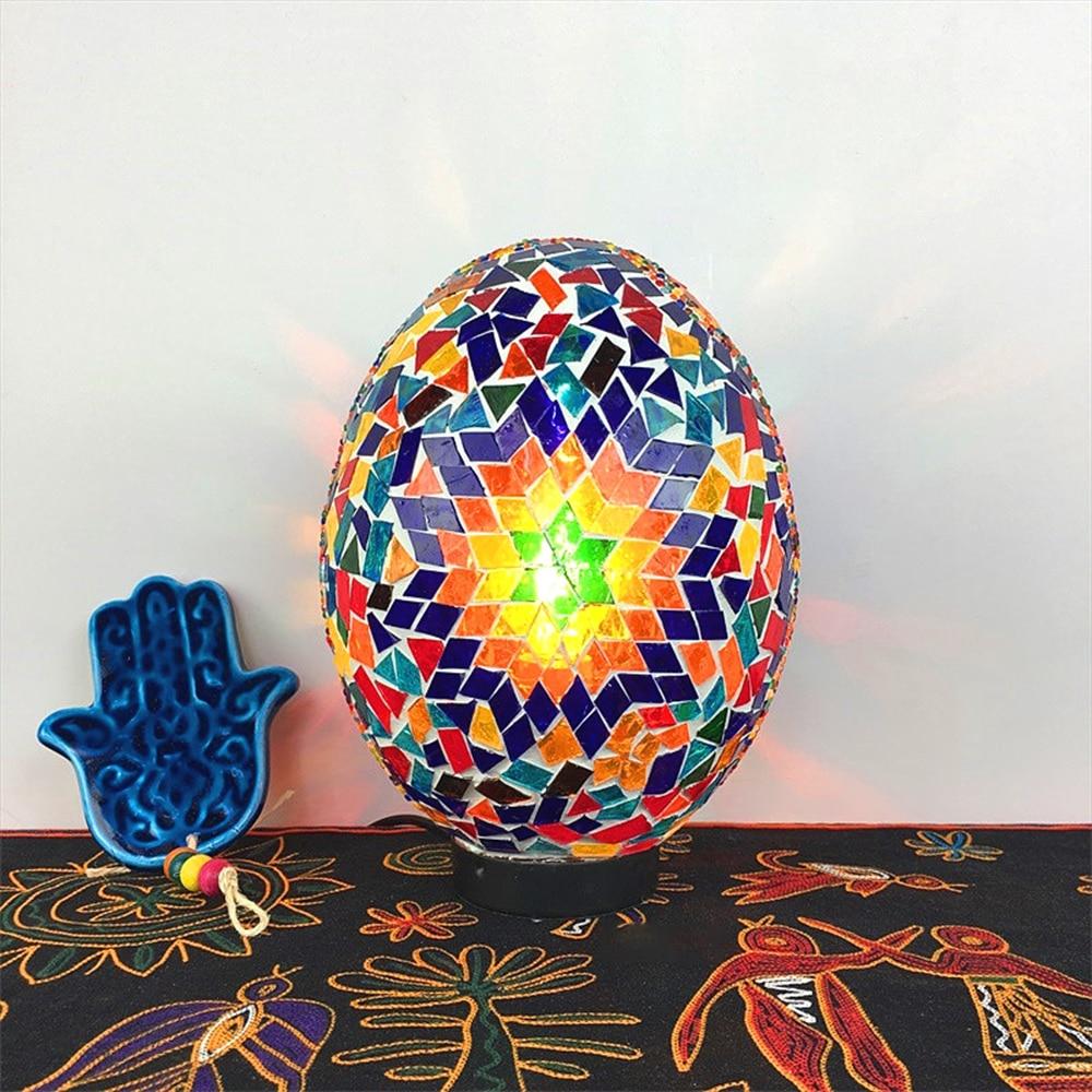 Mosaic Lucky Egg Lamp