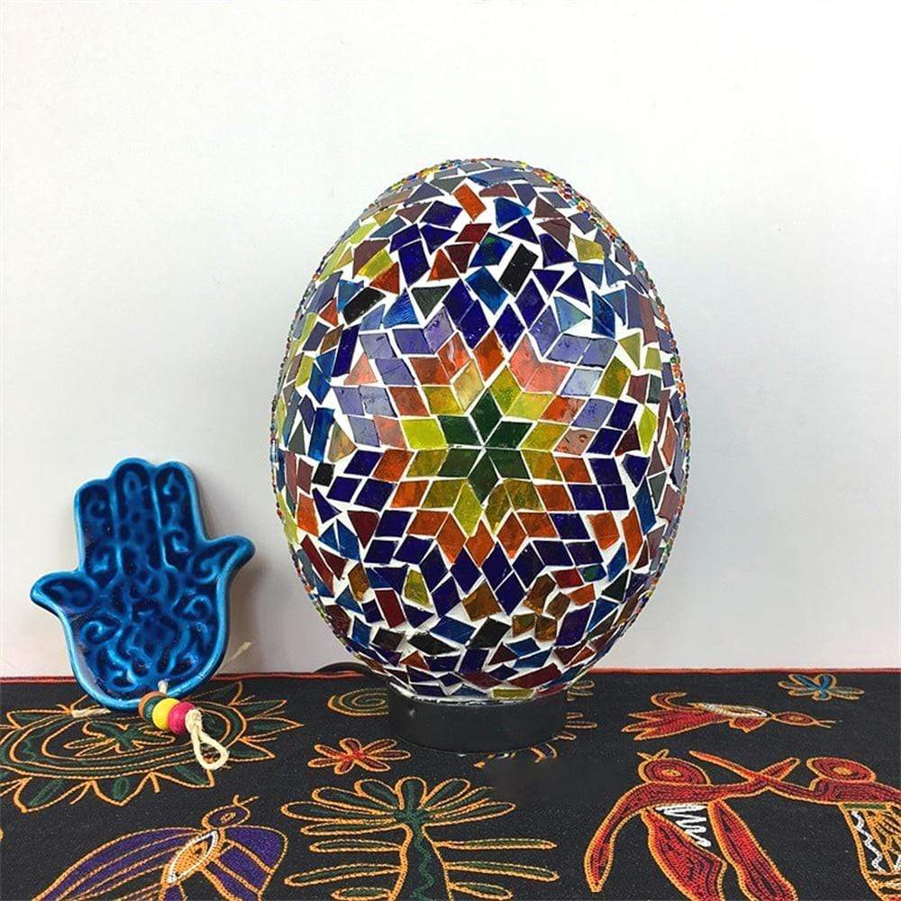 Mosaic Lucky Egg Lamp
