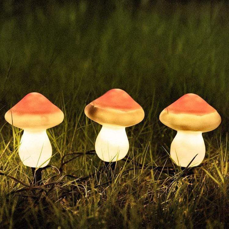 Mushroom Solar Light