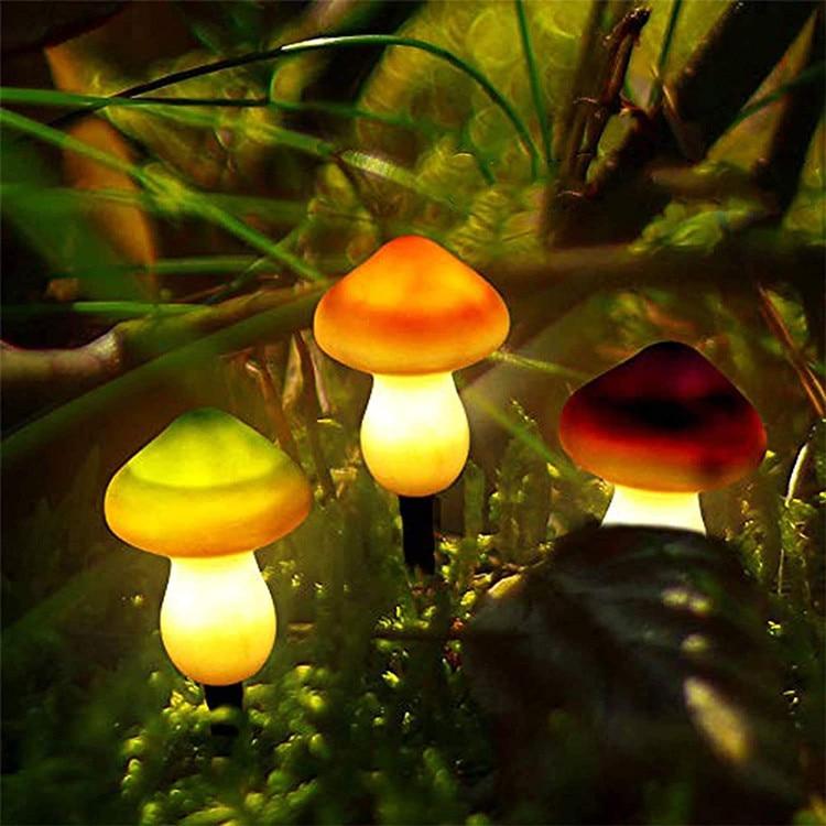 Mushroom Solar Light