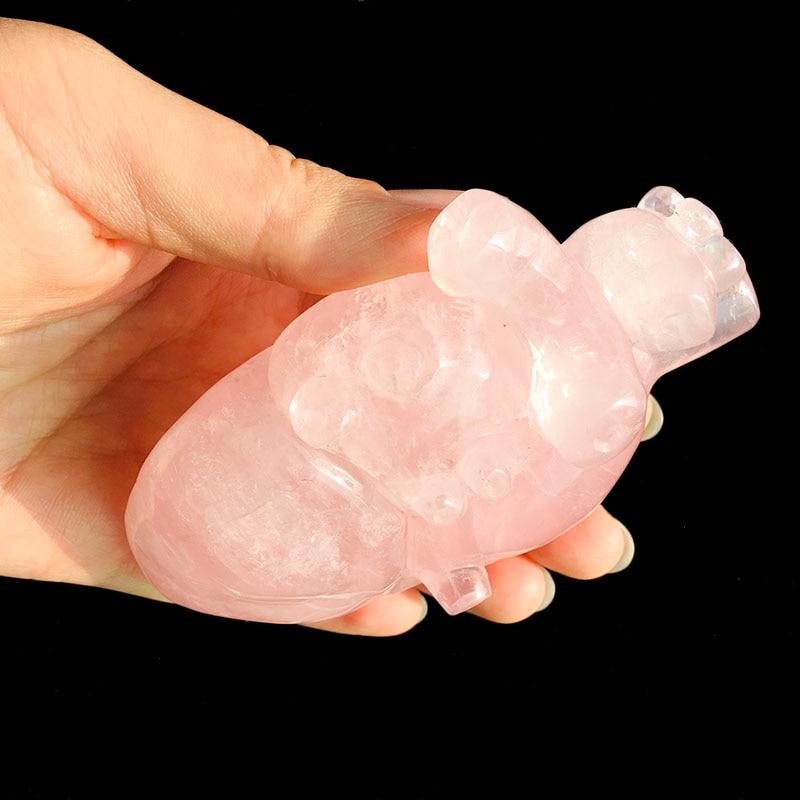 Natural Crystals Anatomical Heart Decor