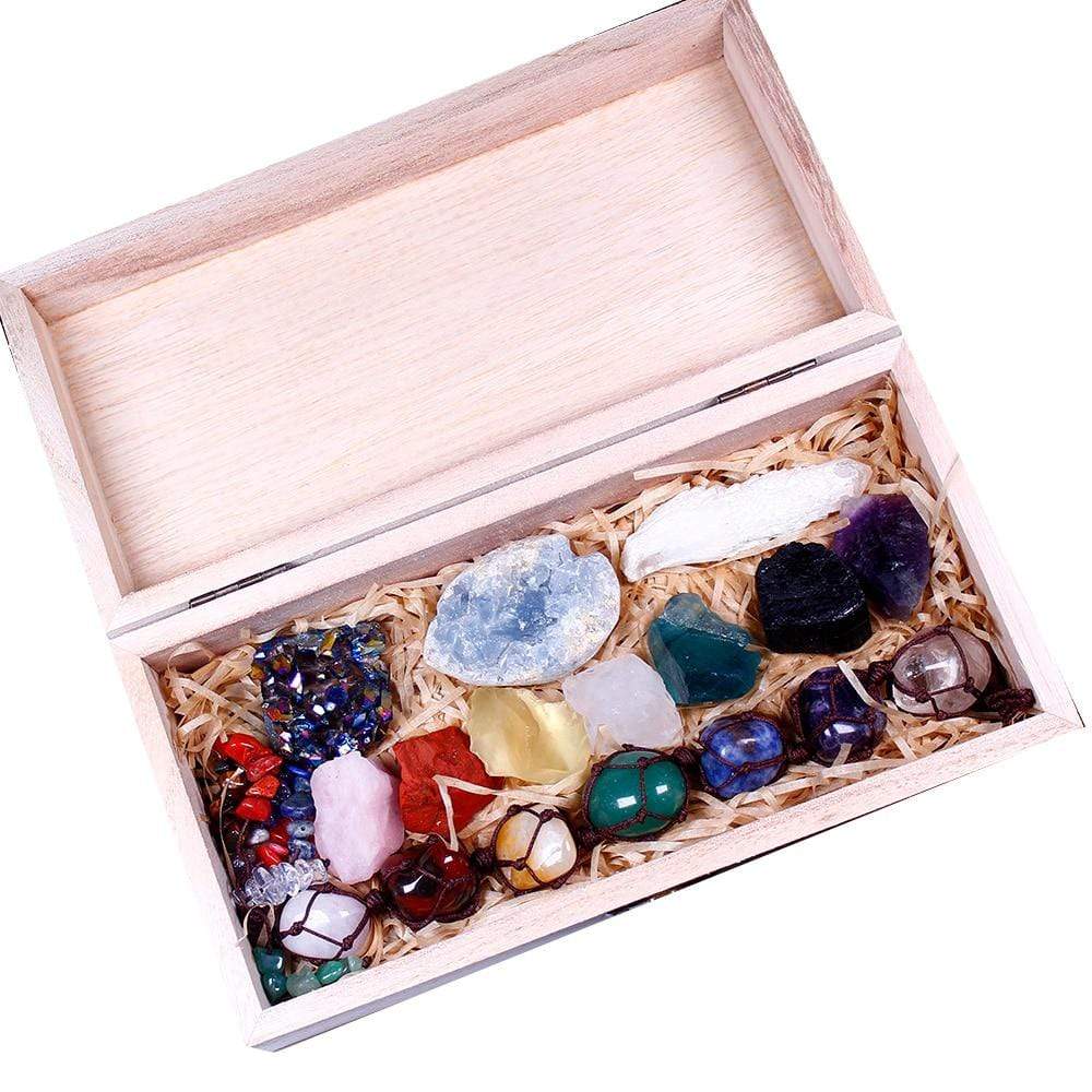 Natural Energy Crystals Gift Box