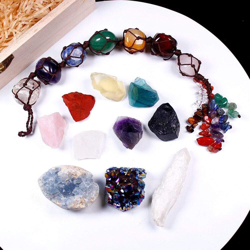 Natural Energy Crystals Gift Box