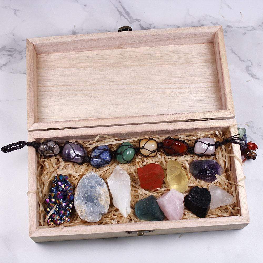 Natural Energy Crystals Gift Box