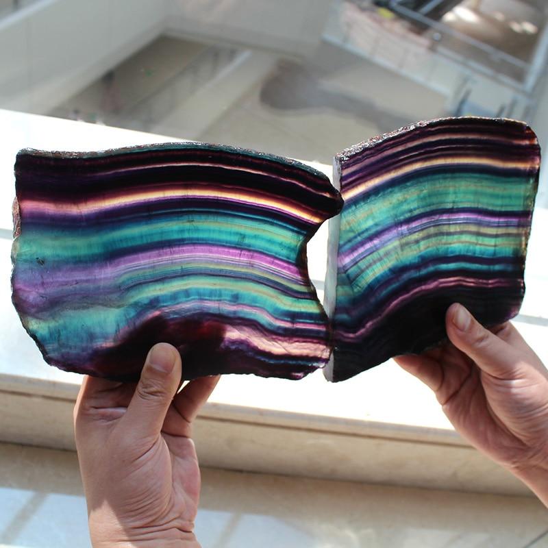 Natural Rainbow Fluorite Crystal