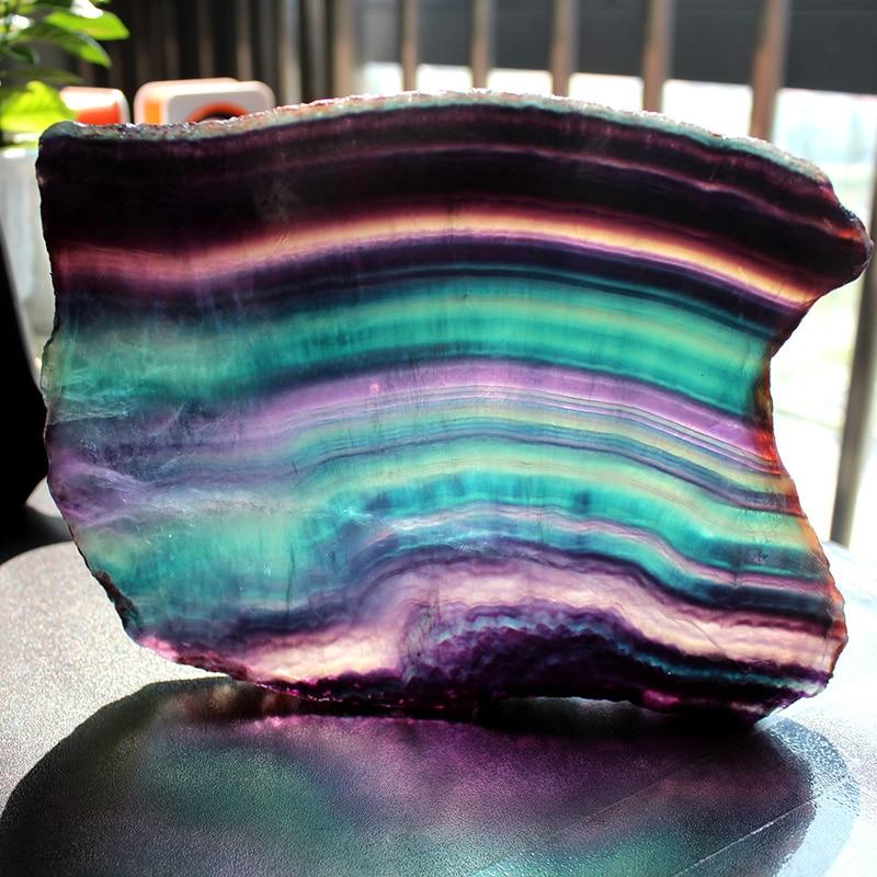 Natural Rainbow Fluorite Crystal