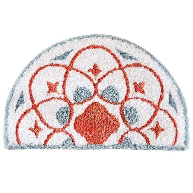 Geometric Design Bath Mat