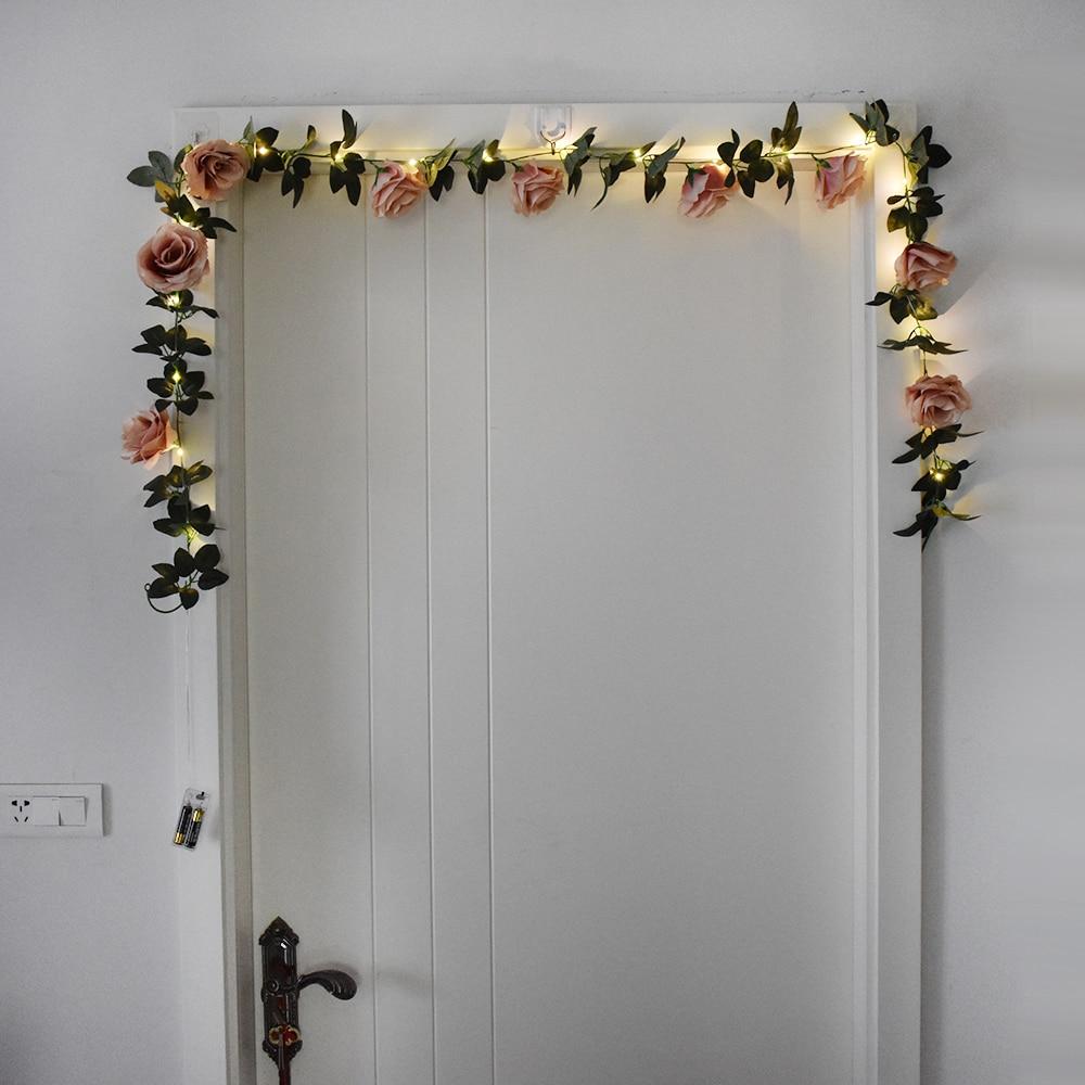 Decorative Rose Vine String Lights