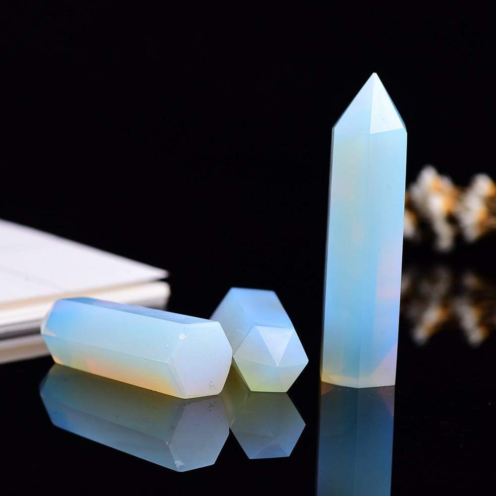 Opalite Crystal Point Tower