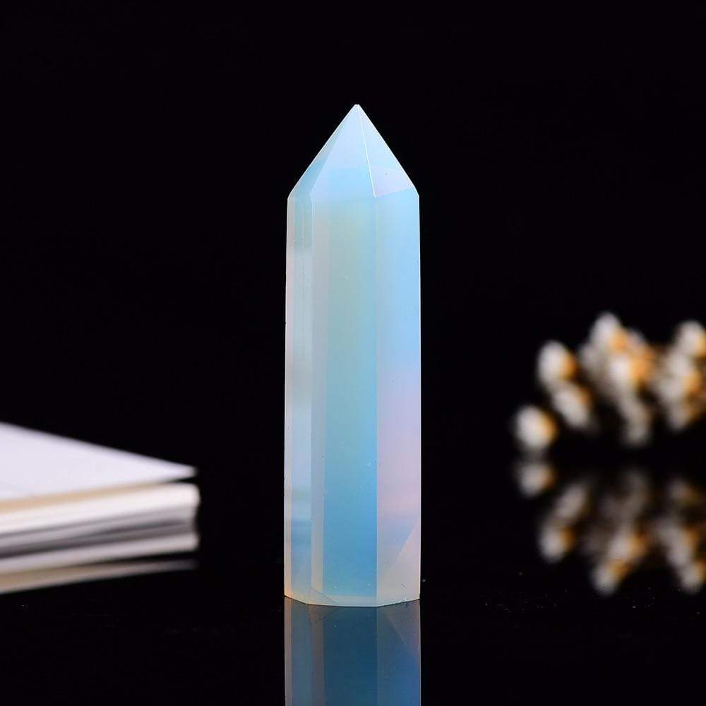 Opalite Crystal Point Tower