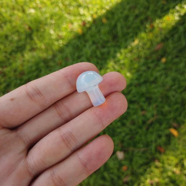 Natural Stone Mini Mushrooms