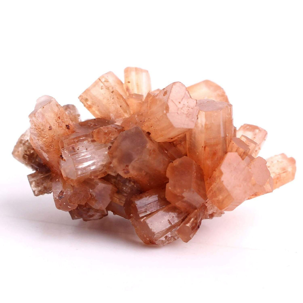 Orange Aragonite Crystal Cluster