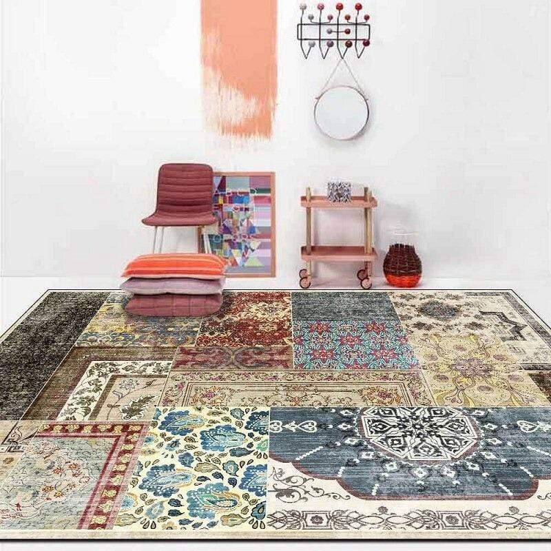 Patchwork Boho Rug
