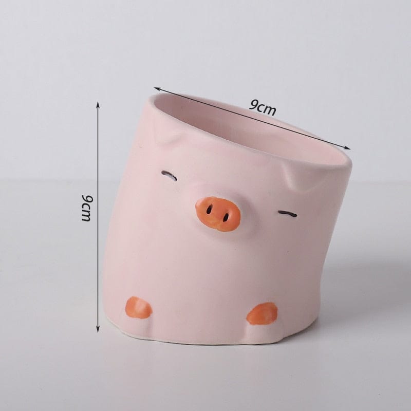 Cartoon Animal Flower Pot