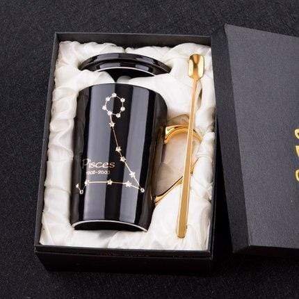 Ceramic Coffee Mug With Your Zodiac Constellation