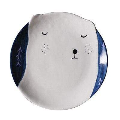 Hand Painted Animal Ceramic Plates