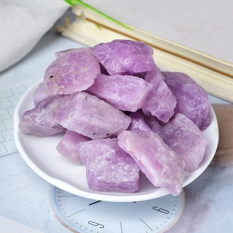 Purple Kunzite Raw Stone