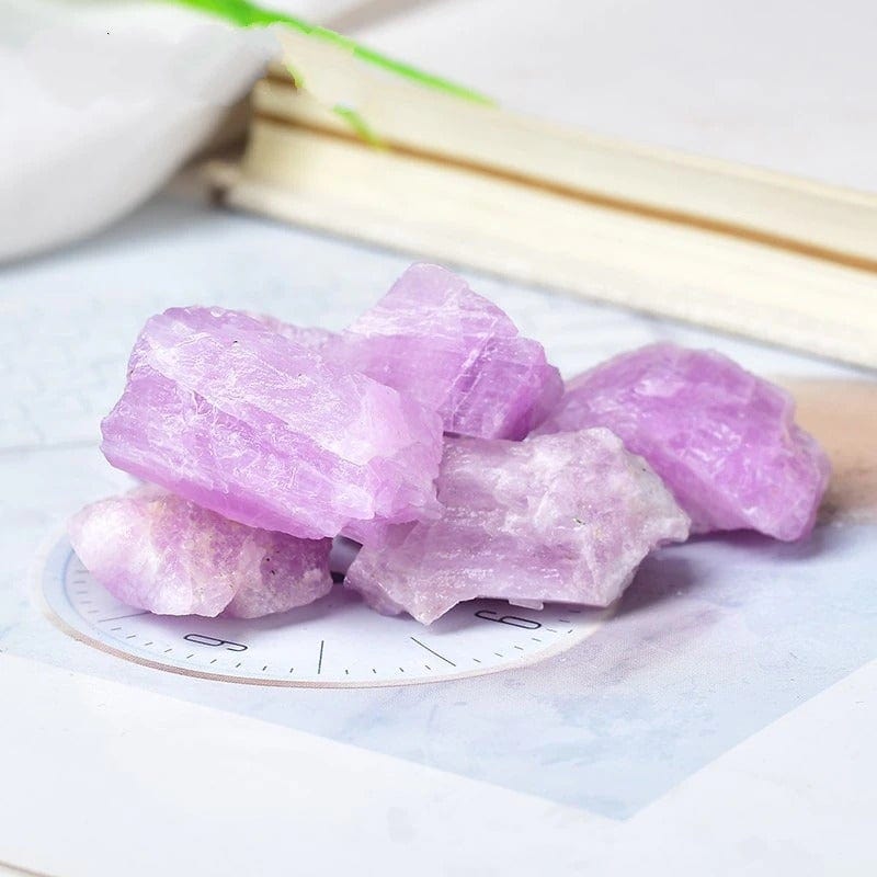 Purple Kunzite Raw Stone